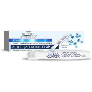 Siero intensivo labbra acido jaluronico 10ml rimpolpante ed anti rughe per il contorno labbra