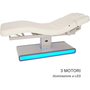 LETTINO SPA MASSAGGIO 3 MOTORI 3 SNODI CON ILLUMINAZIONE LED centro estetico