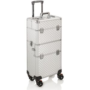 Trolley per estetista e parrucchiere Silver, Rosa o Nero