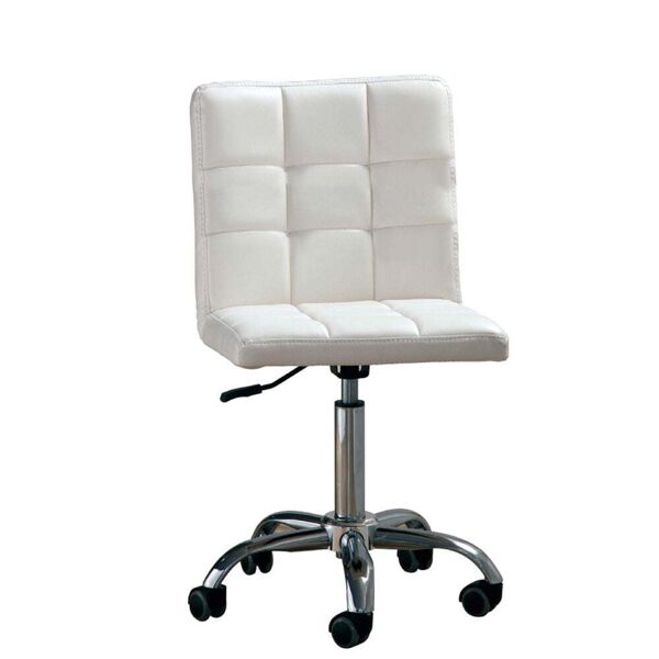 sgabello sedia poltroncina manicure per estetista poltrona regolabile in altezza per tavolo manicure centro estetico con ruote pistone keopalia