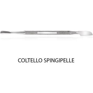 coltello spingipelle in acciaio per manicure e pedicure