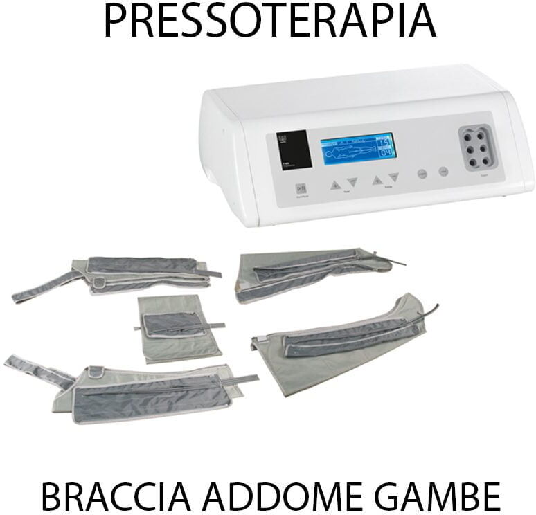 PRESSOTERAPIA 3 PROGRAMMI GAMBE ADDOME BRACCIA PER CENTRO ESTETICO ESTETISTA F826