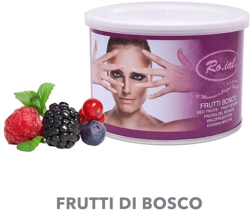 CERA DEPILATORIA RO.IAL LIPOSOLUBILE 1 BARATTOLO DA 400ML ROIAL AI FRUTTI DI BOSCO CERETTA DEPILAZIONE