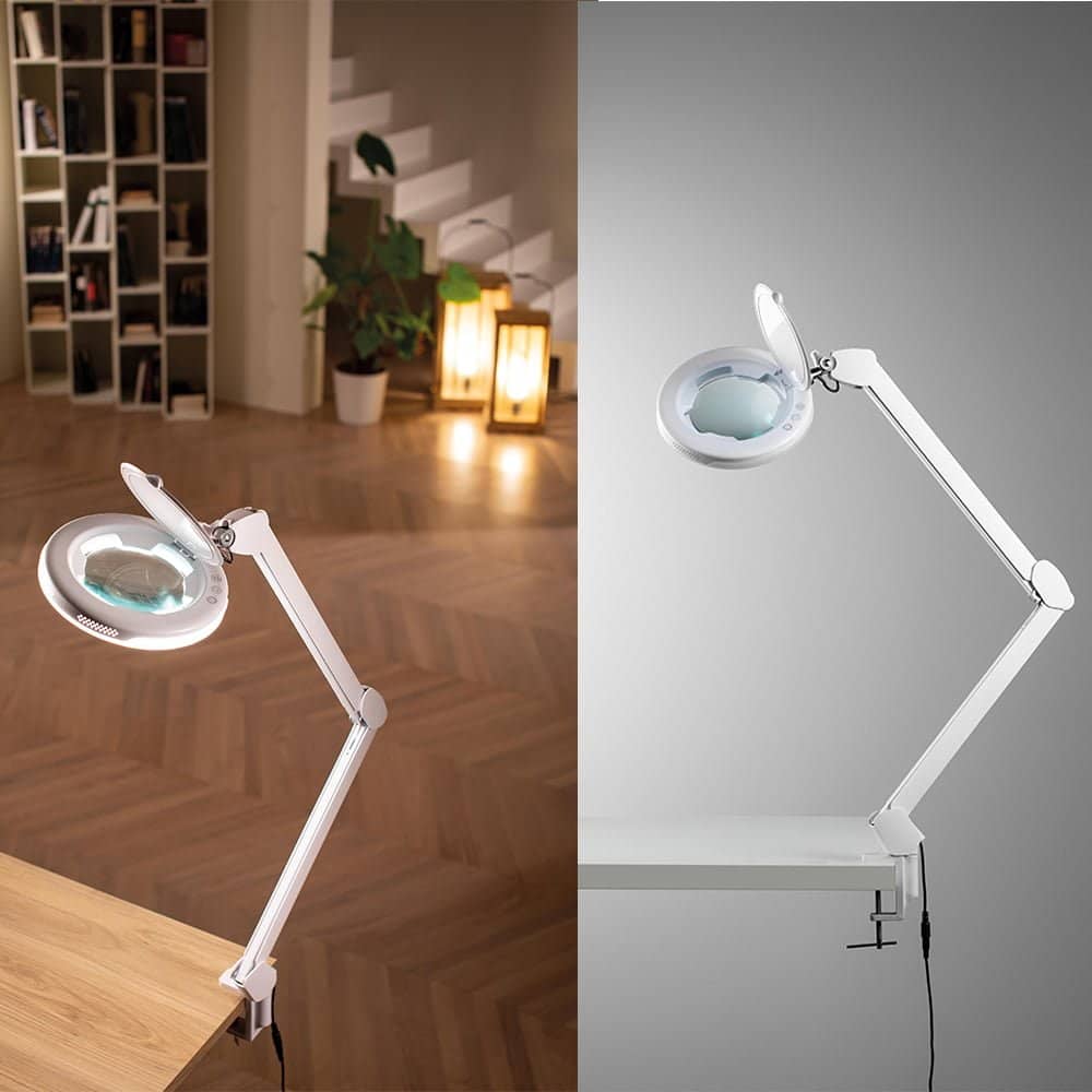 LENTE LED 5 DIOTTRIE TOUCH CON REGOLAZIONE DEL COLORE PER ESTETISTA CENTRO ESTETICO