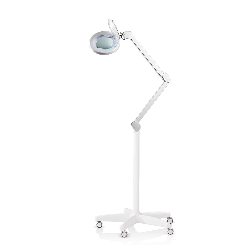 LENTE LED 5 DIOTTRIE TOUCH CON REGOLAZIONE DEL COLORE PER ESTETISTA CENTRO ESTETICO STATIVO