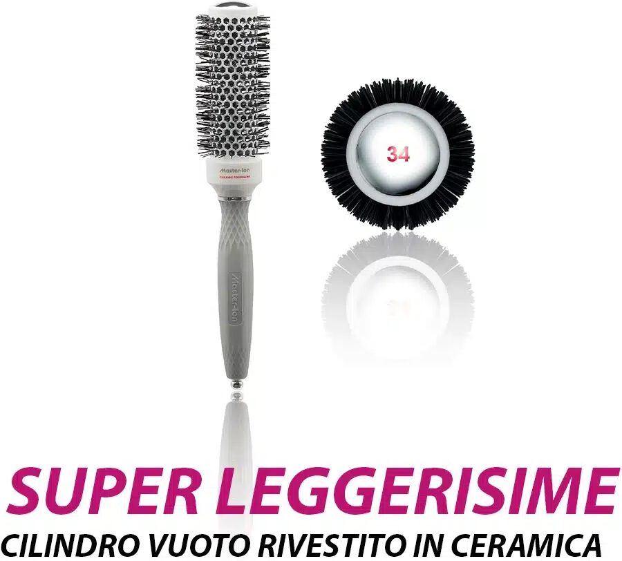 Spazzola Master ion super leggera in ceramica