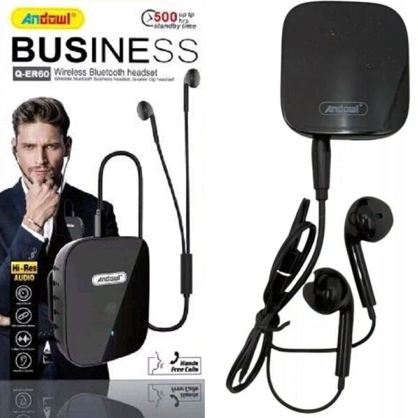 TrAdE Shop Traesio Trade Shop - Cuffie Wireless Vivavoce Bluetooth In-ear Auricolari Q-er60 Ricaricabili Custodia -
