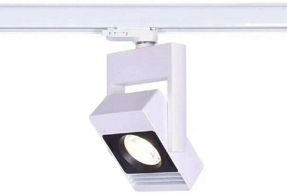 TrAdE Shop Traesio Faro Proiettore Led Cob X Binario 30w Luce 6500k 4000k 3000k Orientabile F30w-5a