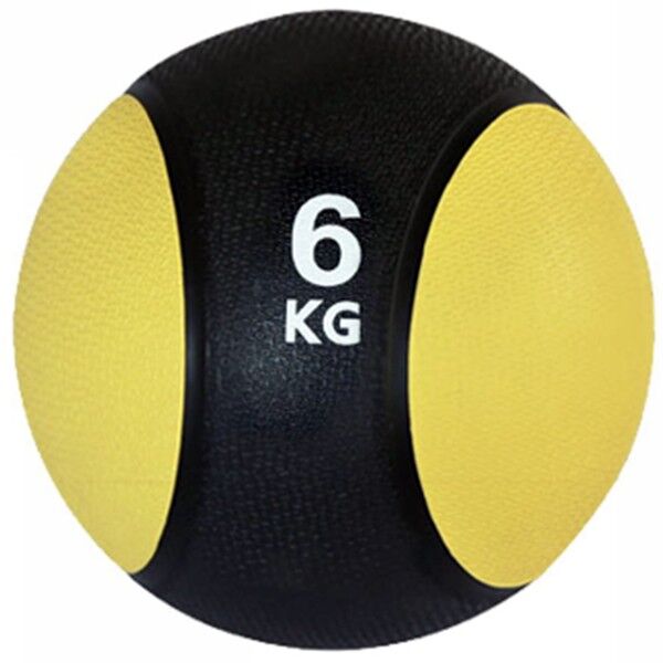 trade shop traesio palla medica antirimbalzo slamball per esercizi palestra crossfit fitness da 6kg