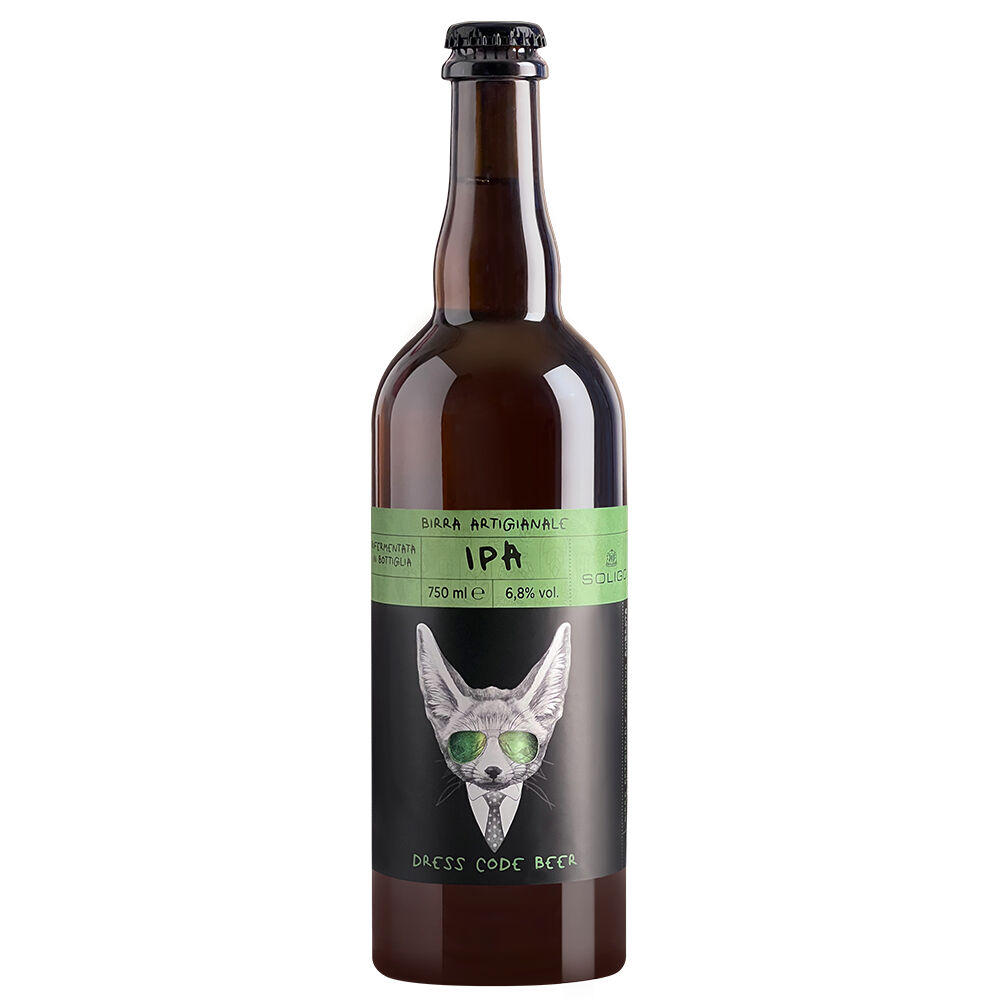 Soligo Birra Ambrata IPA 0,75 L "su lieviti di Prosecco"