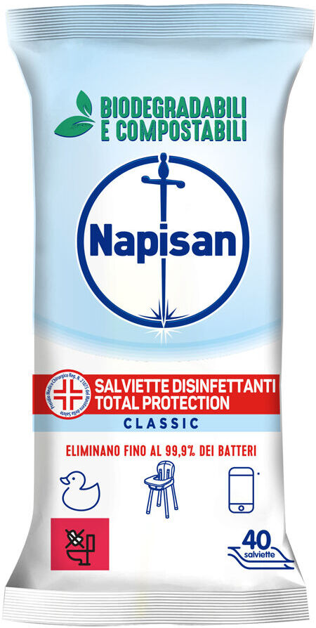 Napisan Igienizzanti Formula 0% 40 Salviette -