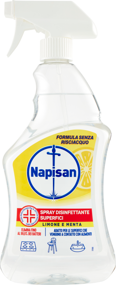 Napisan Disinfettante Superfici Limone e Menta 750 ml -