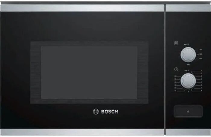 Bosch Bfl550ms0 - Microonde Da Incasso In Acciaio Inossidabile Con Funzione Singola - 25 L - 900 W