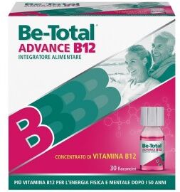 Be-Total Betotal Advance B12 30 flaconcini Integratore contro la stanchezza