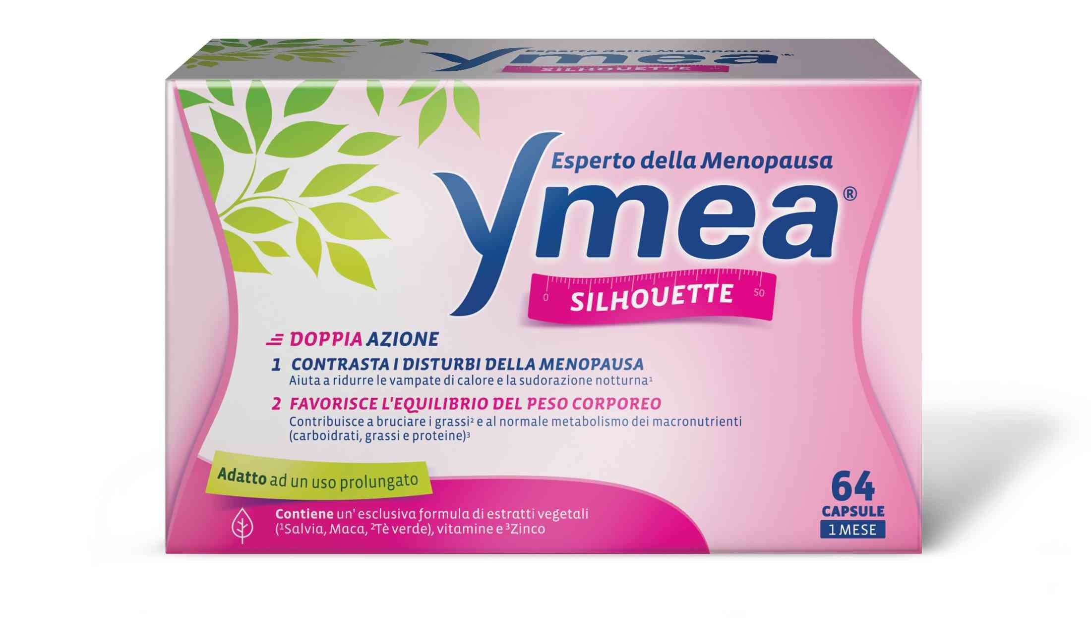 Ymea Silhouette Integratore Menopausa Nuova Formula 64 capsule