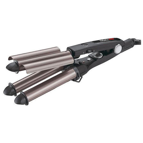 babyliss pro ferro con triplo albero waver triple barrel