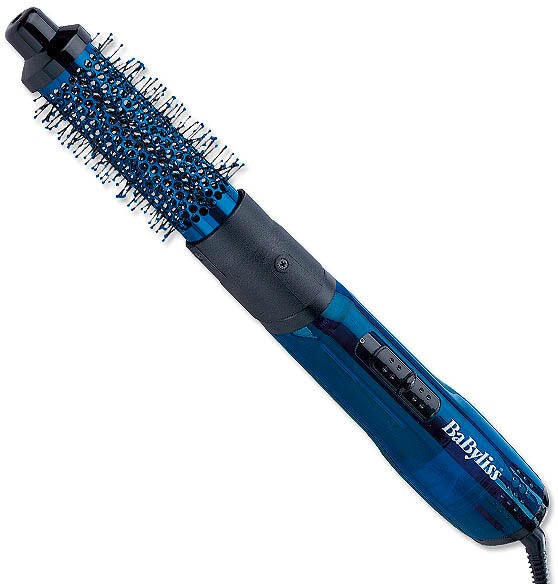 babyliss pro spazzola ad aria calda fulmine blu