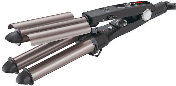 babyliss pro ferro con triplo albero waver triple barrel