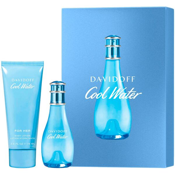 davidoff cool water woman set regalo