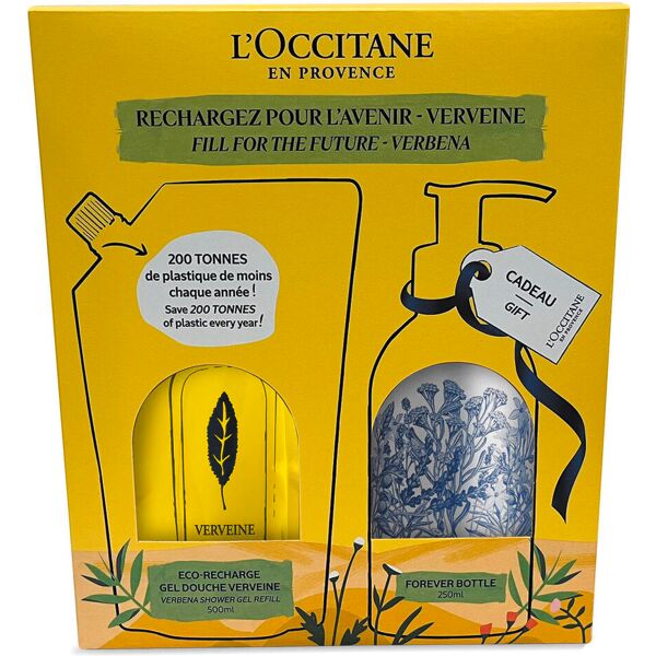 l'occitane verbene ricarica gel doccia duo