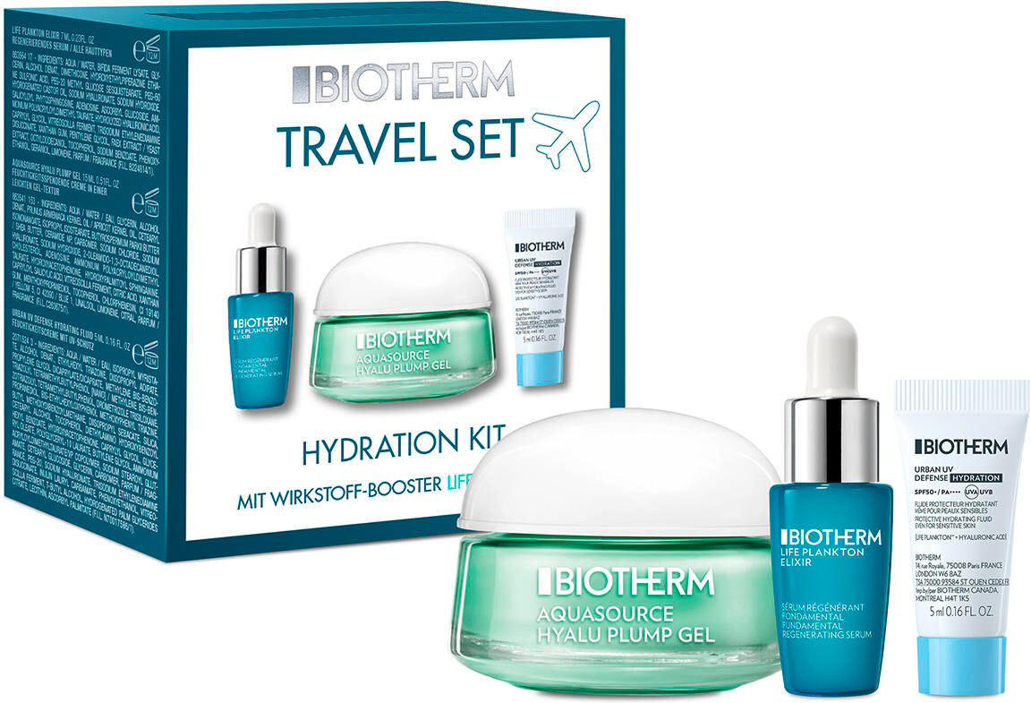 biotherm aquasource travelkit