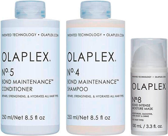 Olaplex Set terapia intensiva n. 4 + n. 5 + n. 8