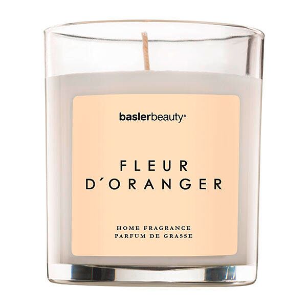 baslerbeauty candela profumata fleur d'oranger 160 g