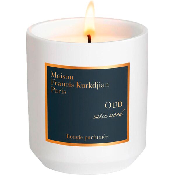 maison francis kurkdjian paris oud satin mood candle 280 g