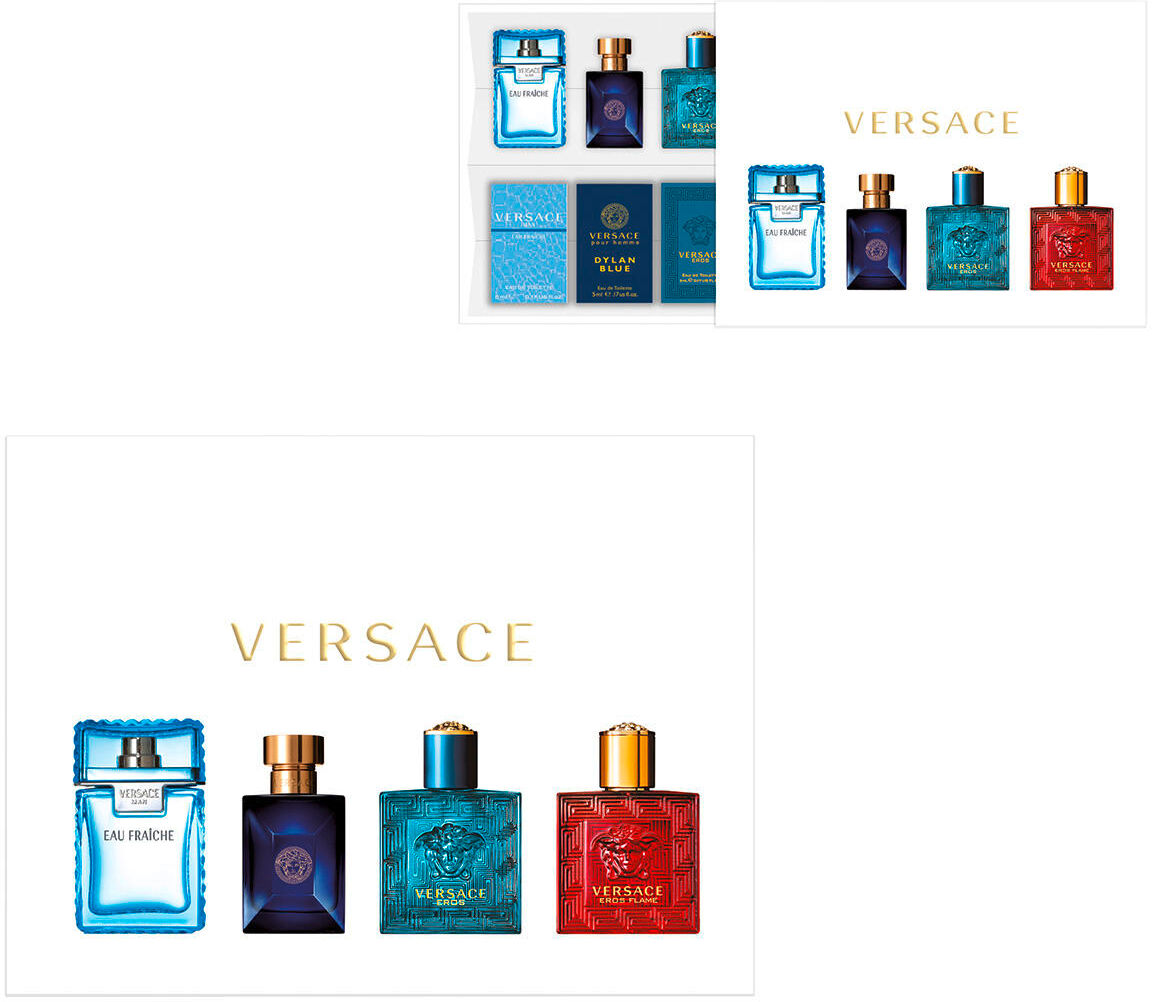 versace men miniature set 4 x 5 ml