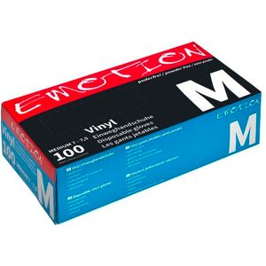 Efalock Emotion Guanti in vinile Nero M Taglia M Nero