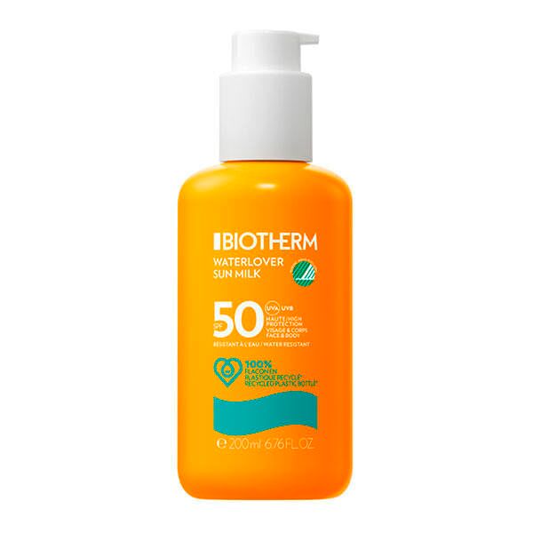 biotherm waterlover sun milk sonnenmilch spf 50, 200 ml