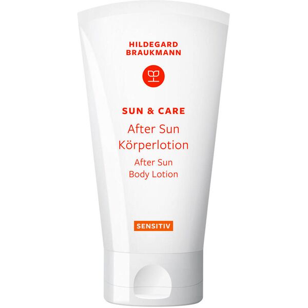 hildegard braukmann sun & care lozione doposole sensibile per il corpo 150 ml