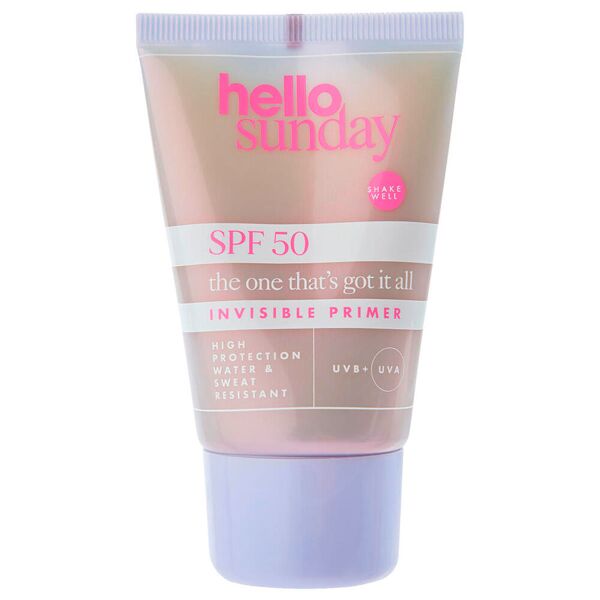 hello sunday the one that´s got it all invisible primer spf 50 50 ml
