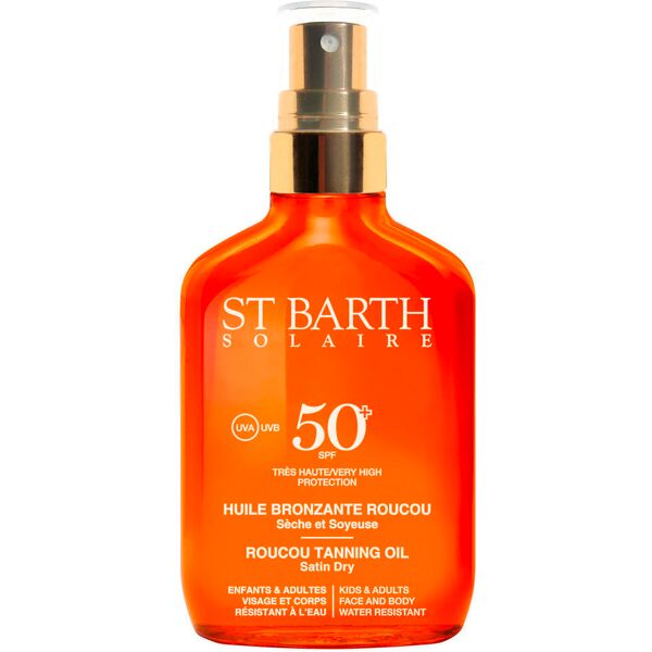 ligne st barth roucou tanning oil spf 50 100 ml