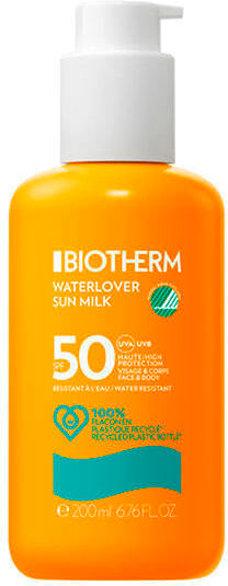 biotherm waterlover sun milk sonnenmilch spf 50, 200 ml