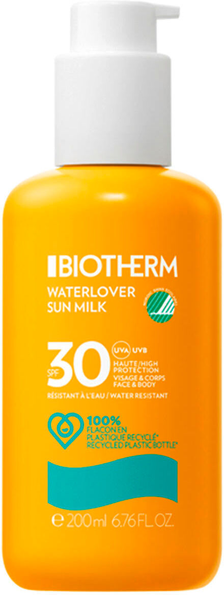 biotherm waterlover sun milk sonnenmilch spf 30, 200 ml