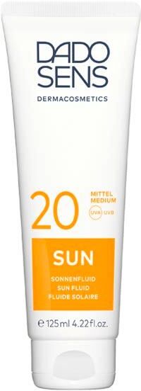 dado sens sun fluido solare spf 20, 125 ml