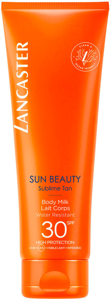 lancaster sun beauty body milk spf30 250 ml