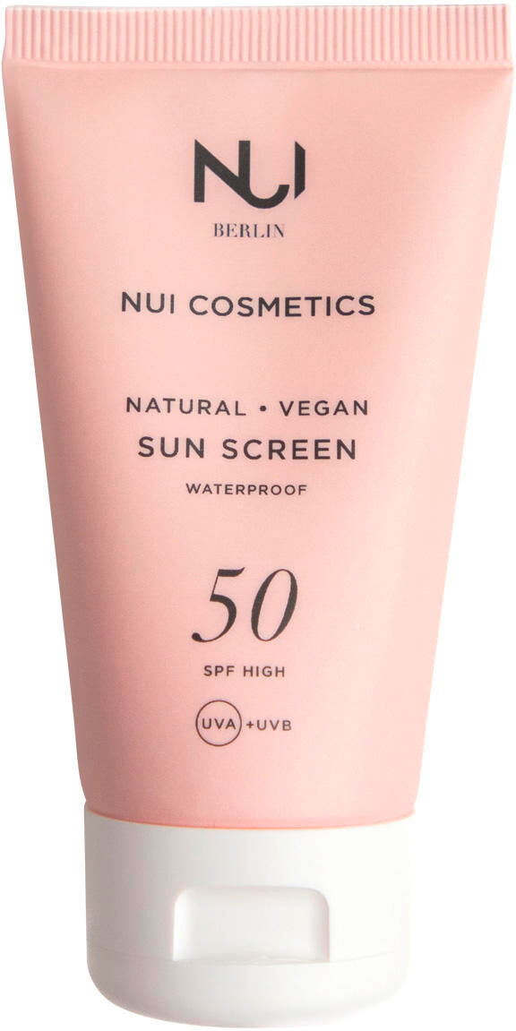 nui cosmetics natural sun screen spf 50 50 ml