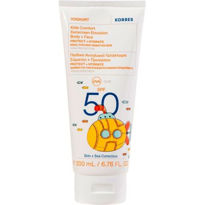 Korres Yogurt Solare per Bambini SPF50 - Crema solare Korres Yogurt Solare per Bambini SPF50 - Crema solare