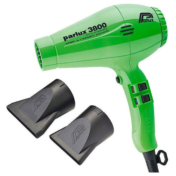 parlux 3800 eco friendly ionic & ceramic edition verde verde