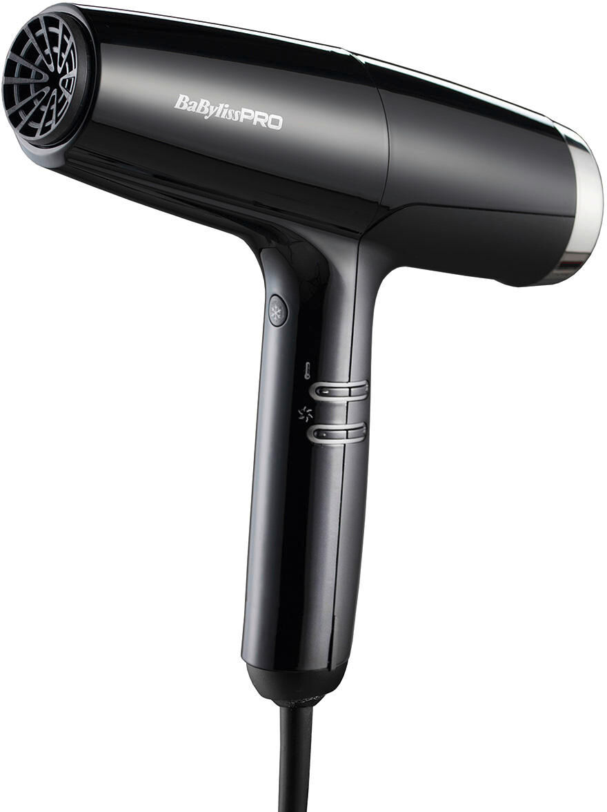 BaByliss PRO Asciugacapelli digitale ad alta velocità Falco grigio/argento Grigio/Argento