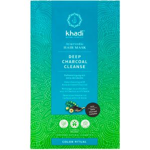 khadi Color Ritual Ayurvedic Hair Mask Deep Charcoal Cleanse 50 g