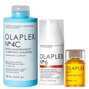 olaplex protect & shine set no.4c shampoo + no.6 leave in + no.7 haaröl