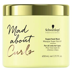 schwarzkopf professional mad about curls superfood mask 650 ml