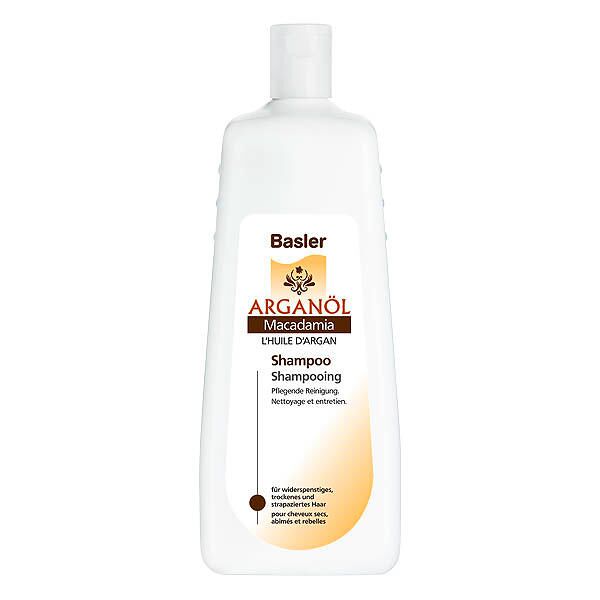 basler arganöl macadamia shampoo sparflasche 1 liter