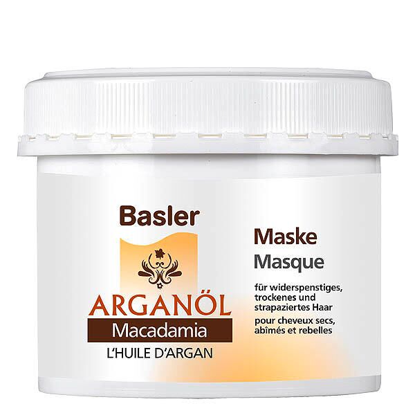 basler nature & wellness maschera all'olio di argan e macadamia 500 ml