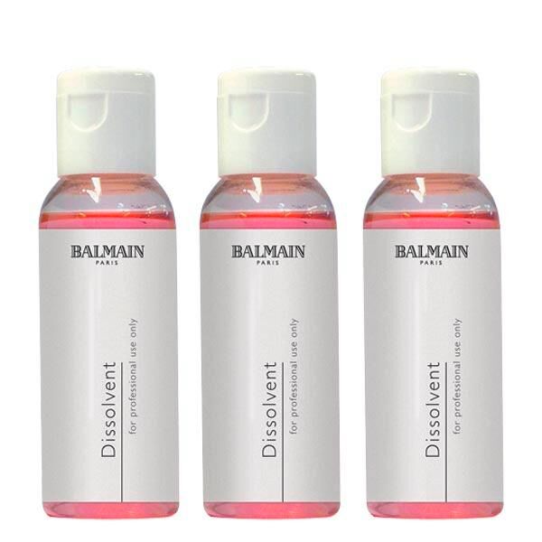 balmain wax dissolvent gel confezione con 3 x 50 ml