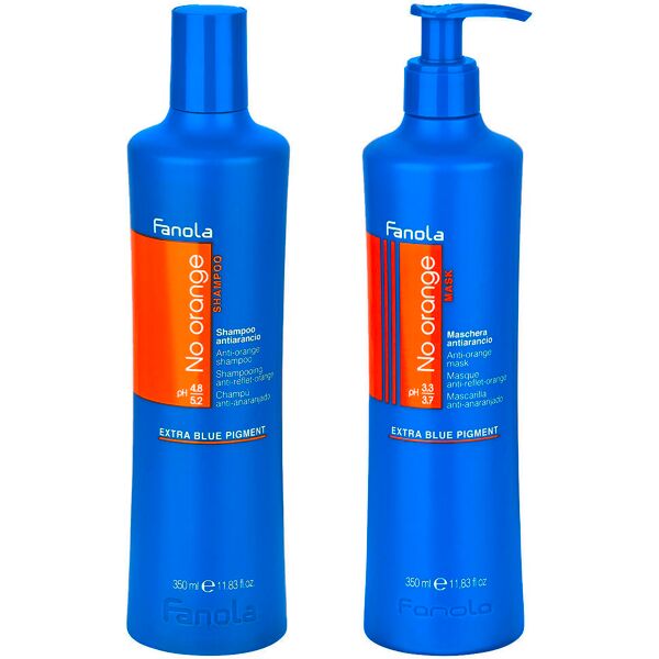 fanola no orange set 1 (shampoo 350 ml + mask 350 ml)