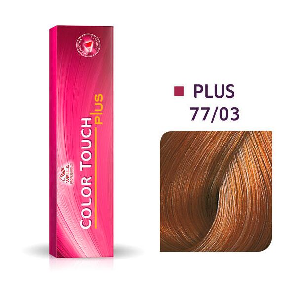 wella color touch plus 77/03 biondo medio intensivo oro naturale